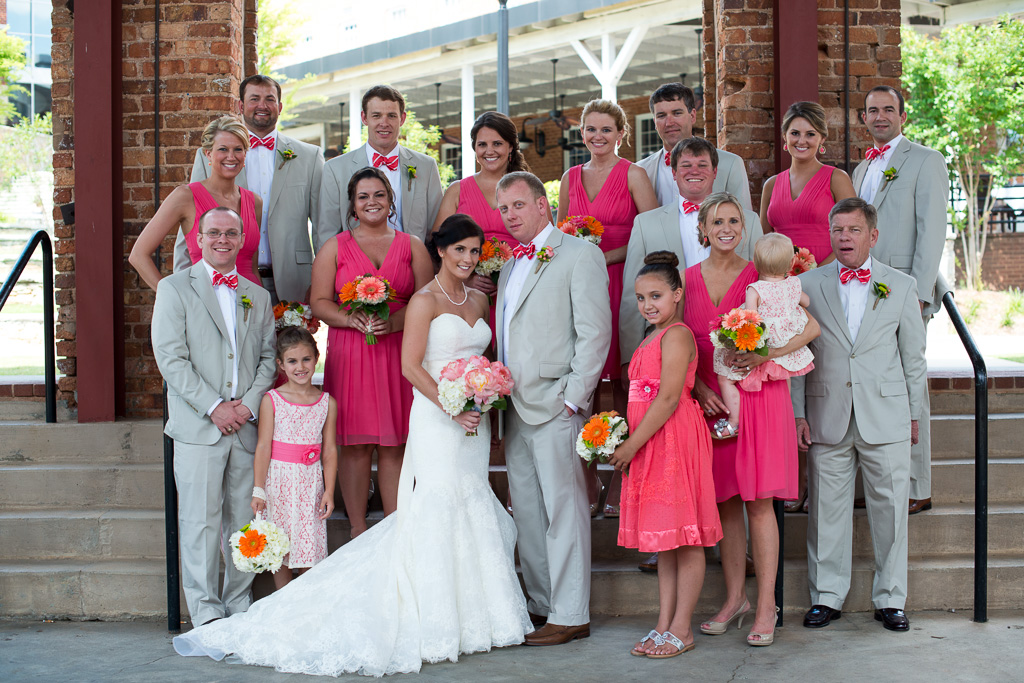Downtown Greenville Wedding Photos 