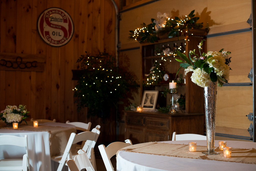 Rustic Vintage Barn Wedding Reception