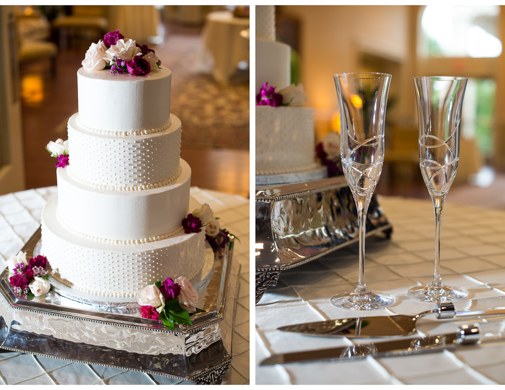 Younts Conference Center Wedding Reception Photo Couture Cakes of Greenville