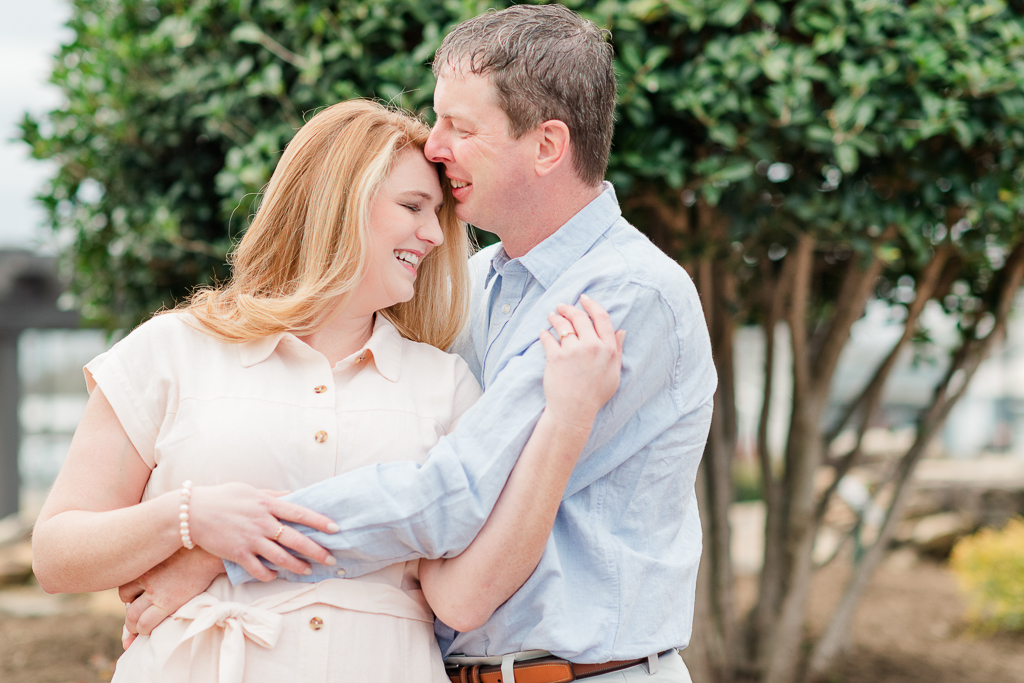 Downtown Greer Engagement Photos