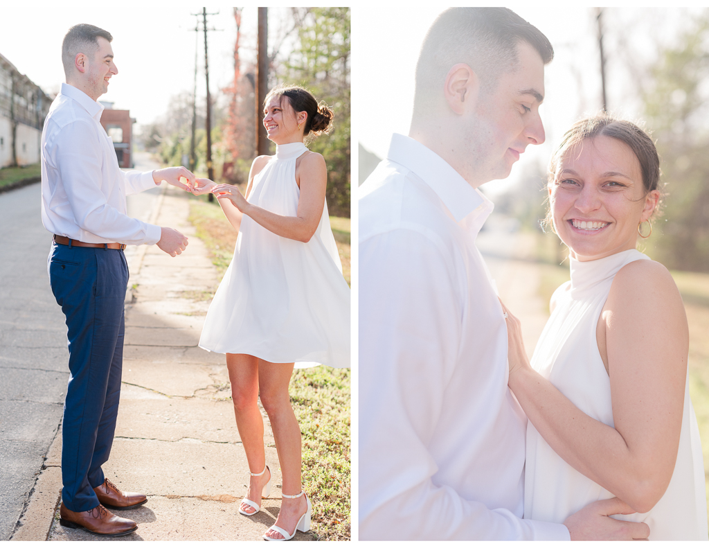 Elegant Taylors Mill Engagement Photos
